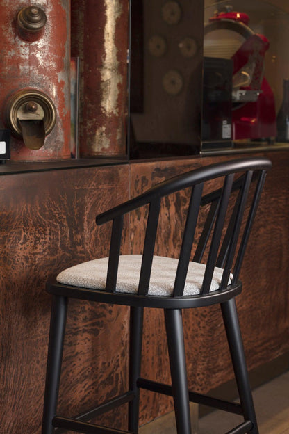 Pantelleria SG SL Wood High Stool-Contract Furniture Store for hospitality, leisure & commercial projects