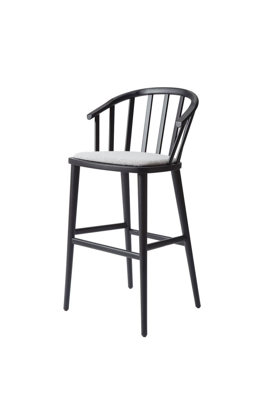 Pantelleria SG SL Wood High Stool-Contract Furniture Store for hospitality, leisure & commercial projects