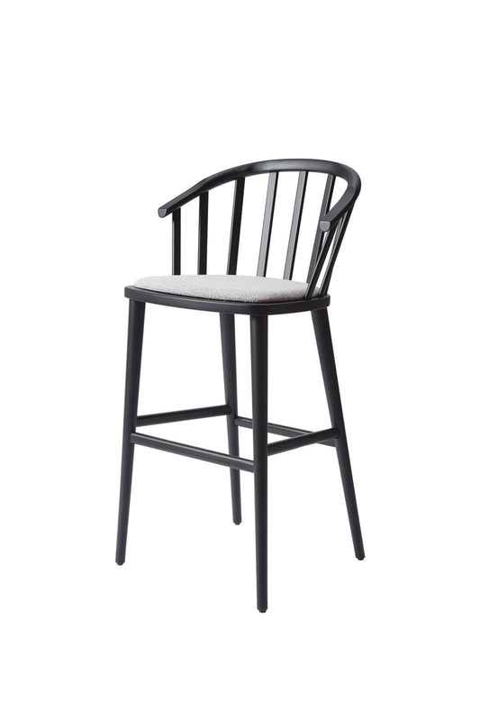 Pantelleria SG SL Wood High Stool-Contract Furniture Store for hospitality, leisure & commercial projects