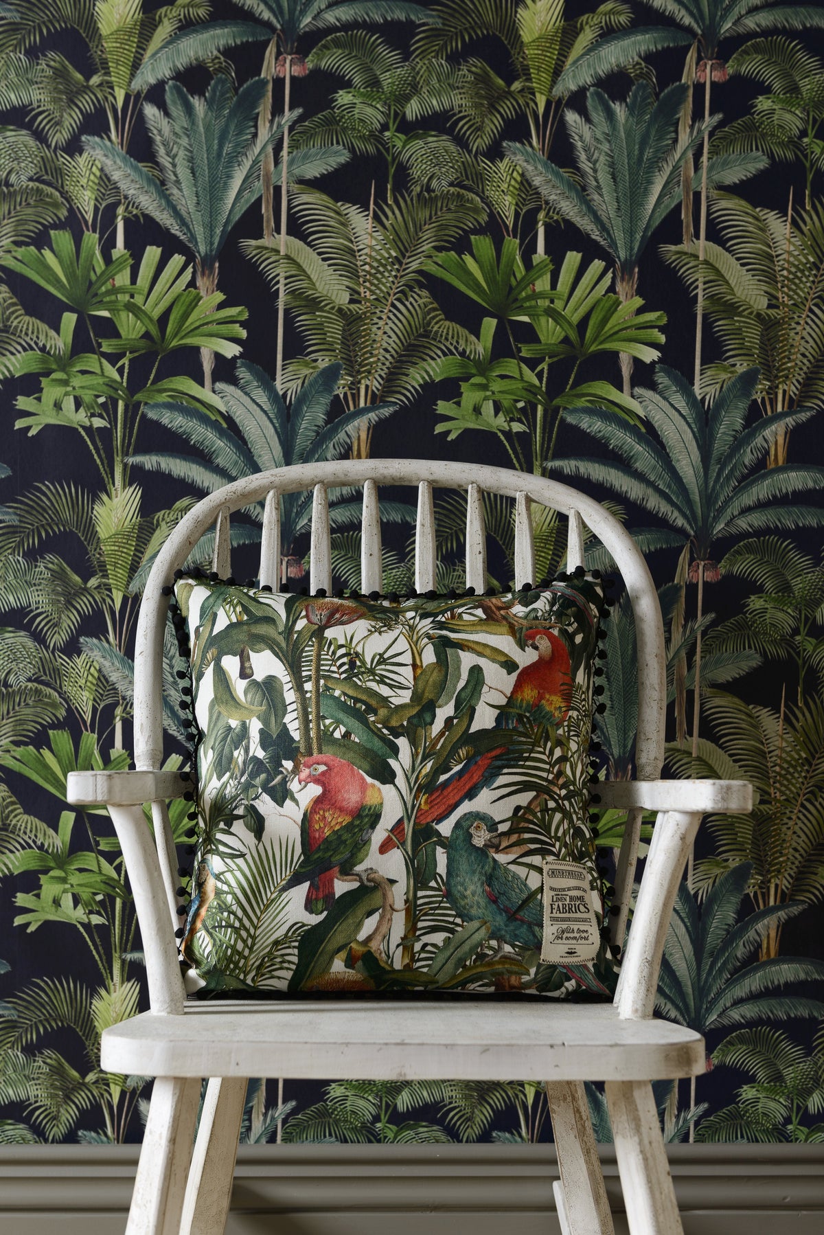 Parrots of Brazil Cushion-Mind The Gap-Contract Furniture Store