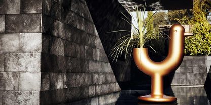 Peacock Planter