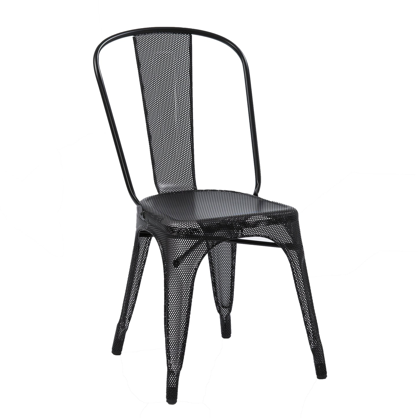 Perforated A Side Chair