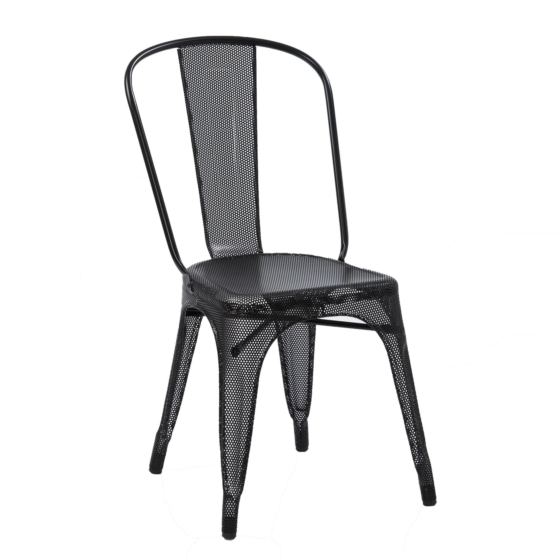 Perforated A Side Chair
