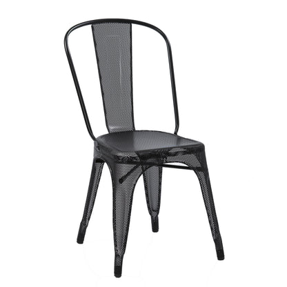 Perforated A Side Chair