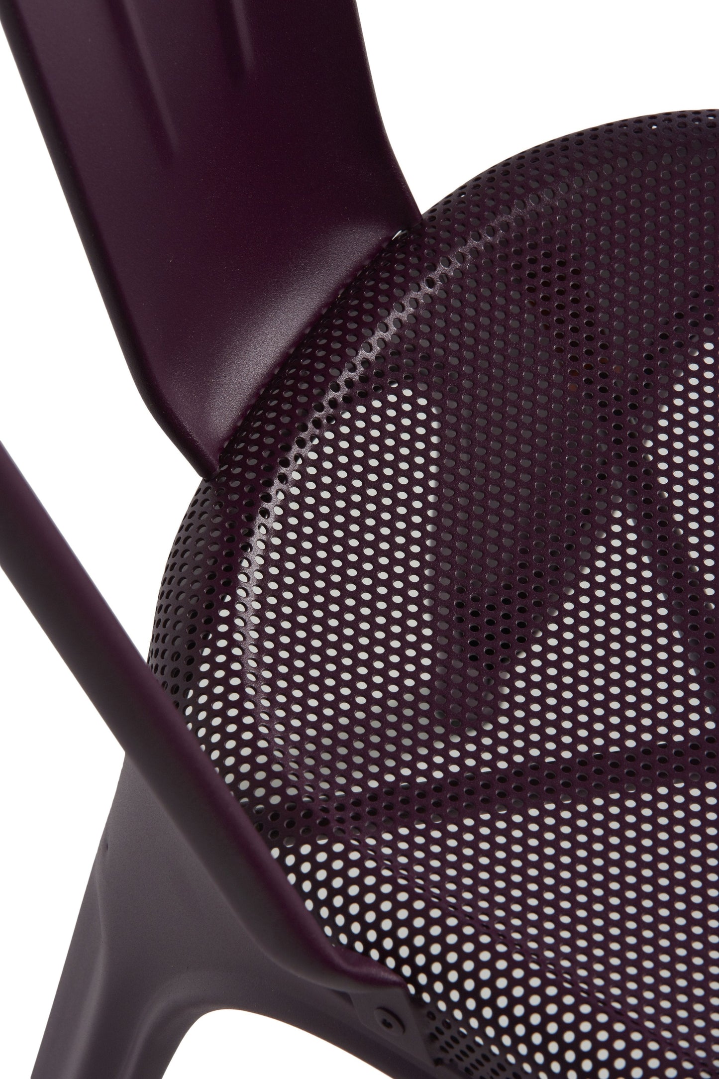 Perforated A Side Chair