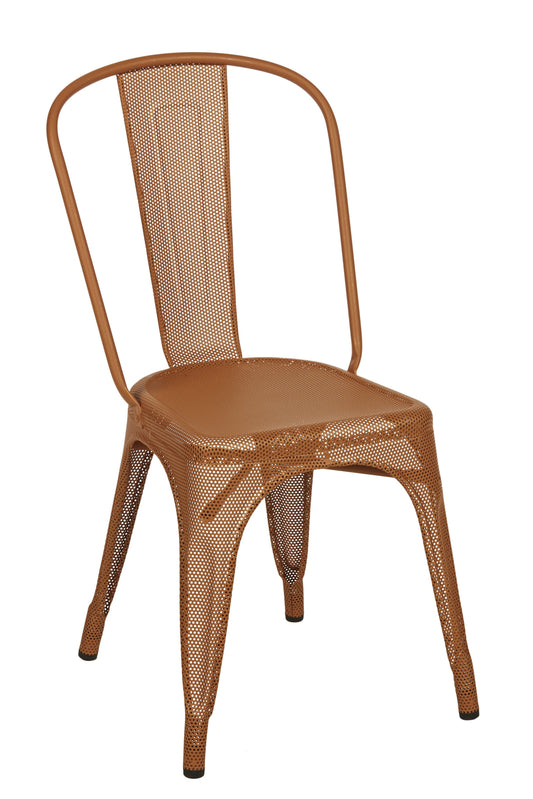 Perforated A Side Chair