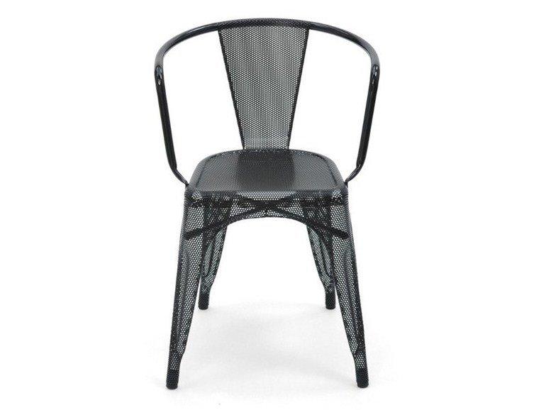 Perforated A56 Armchair-Tolix-Contract Furniture Store