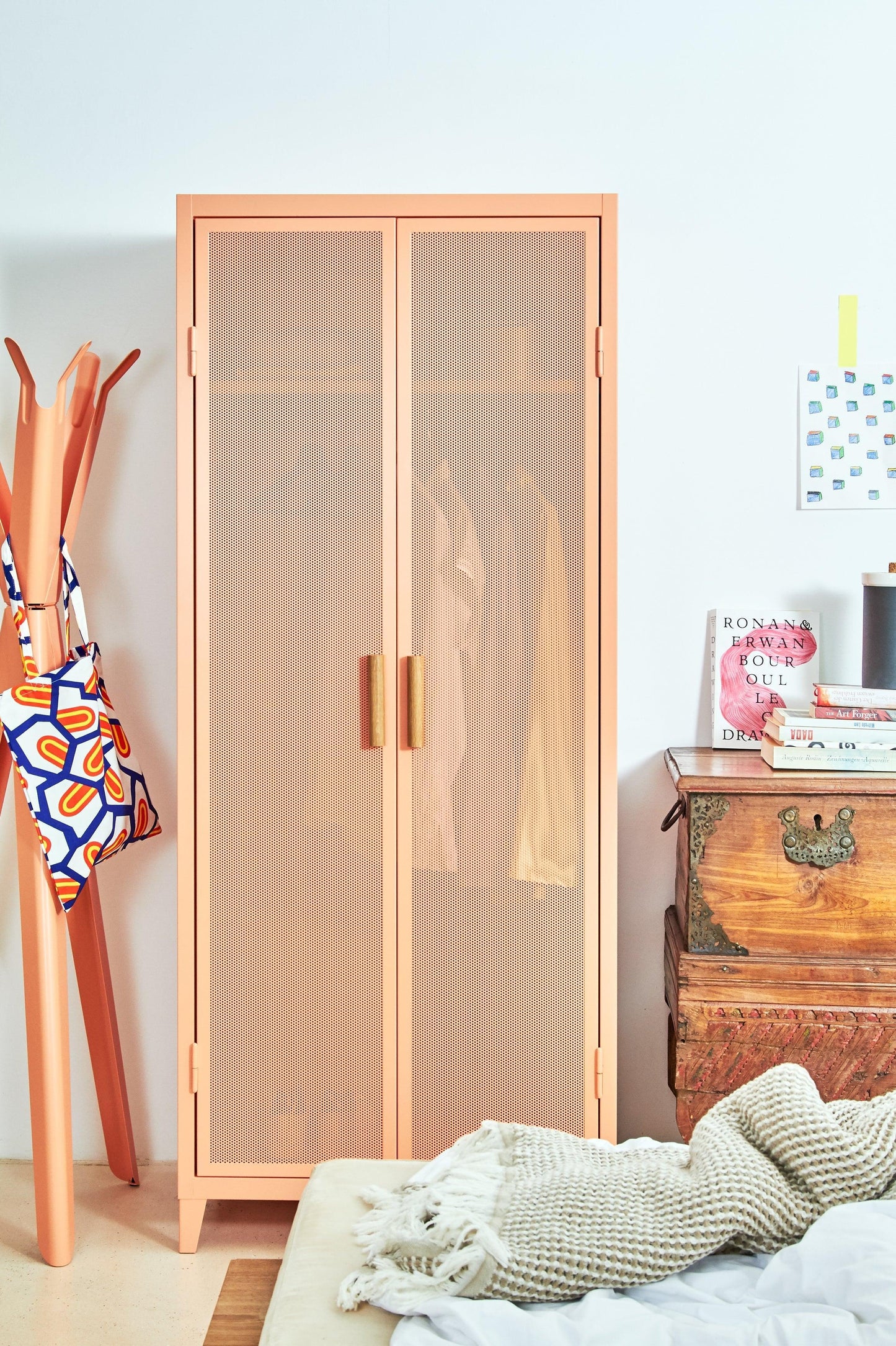Perforated B2 Double Wardrobe
