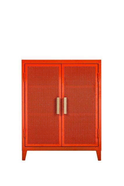 Perforated B2 Low Sideboard