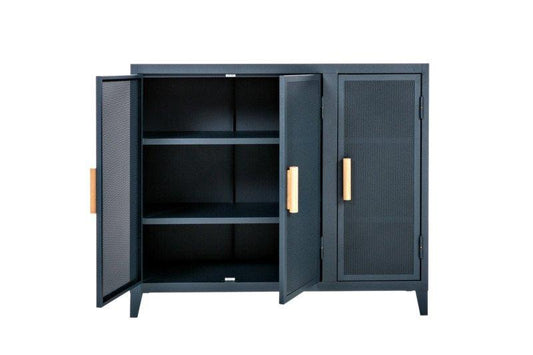 Perforated B3 Low Sideboard