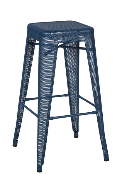 Perforated H High Stool