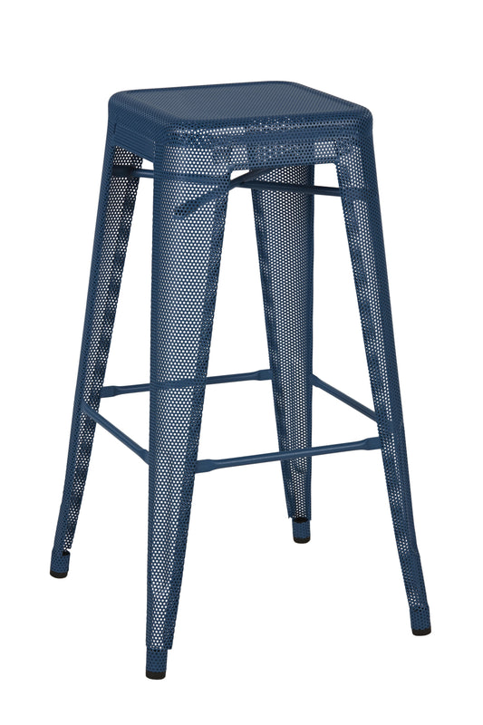 Perforated H High Stool