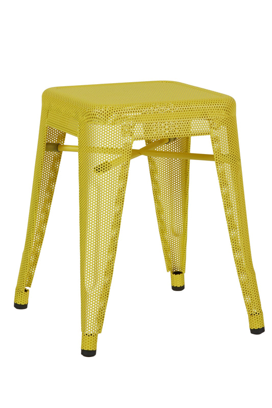 Perforated H Low Stool-Contract Furniture Store for hospitality, leisure & commercial projects