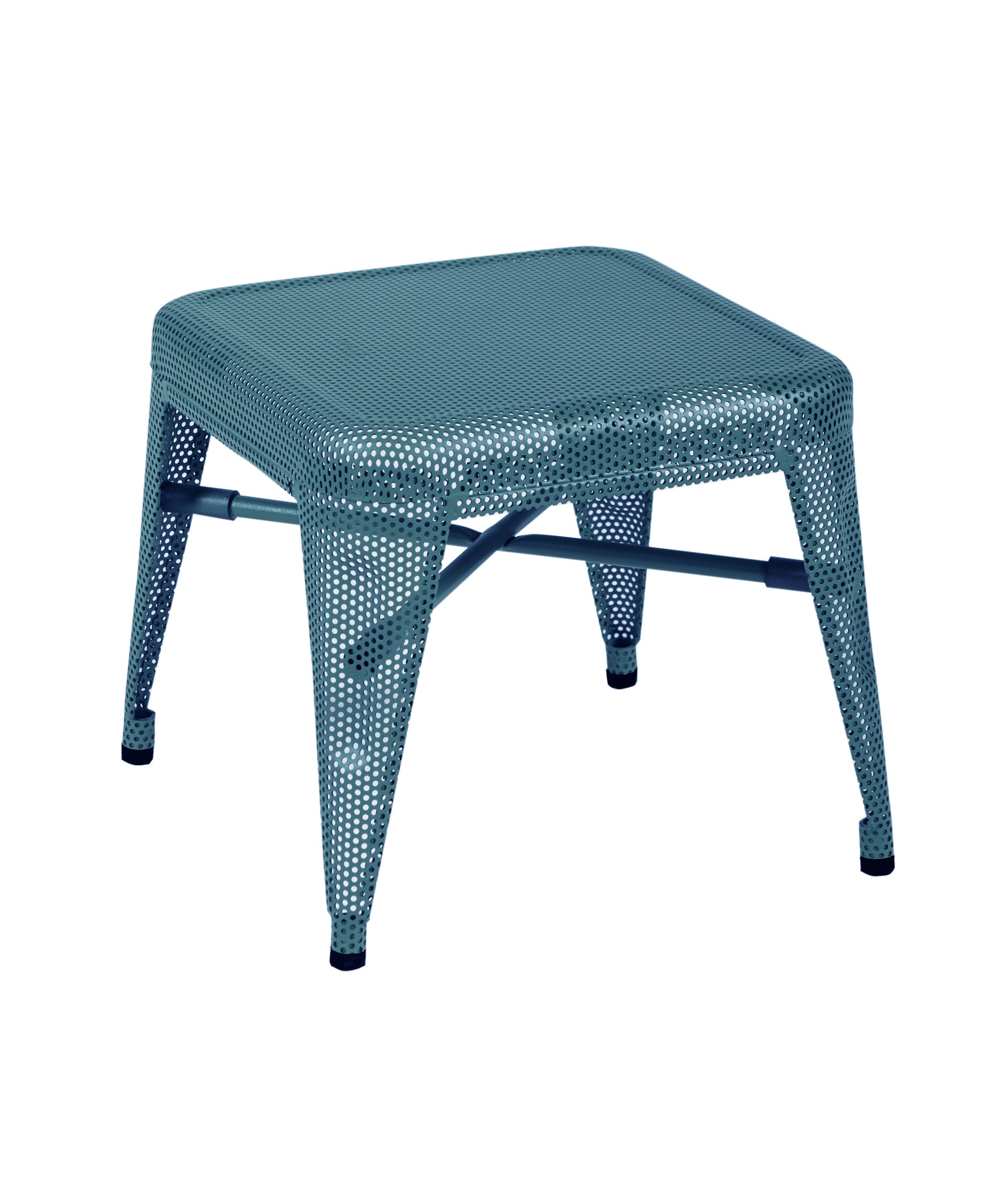 Perforated H30 Low Stool-Tolix-Contract Furniture Store
