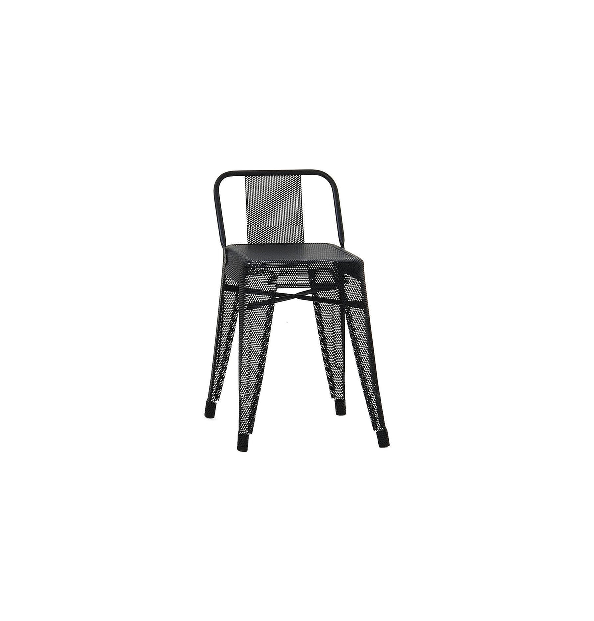 Perforated HPD Low Stool-Tolix-Contract Furniture Store