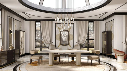 Pilar 0TA01E Dining Table-Contract Furniture Store for hospitality, leisure & commercial projects