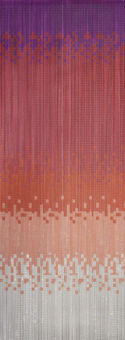 Pink Hippy Colorini Chain Curtain Divider