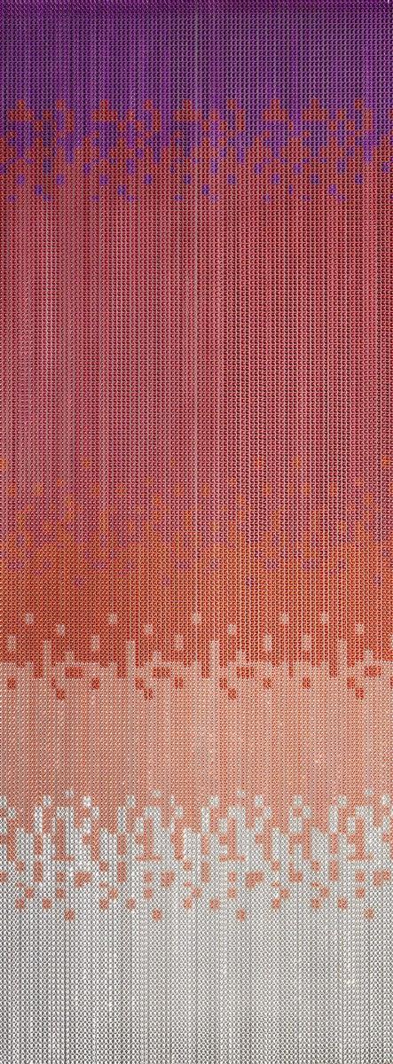 Pink Hippy Colorini Chain Curtain Divider