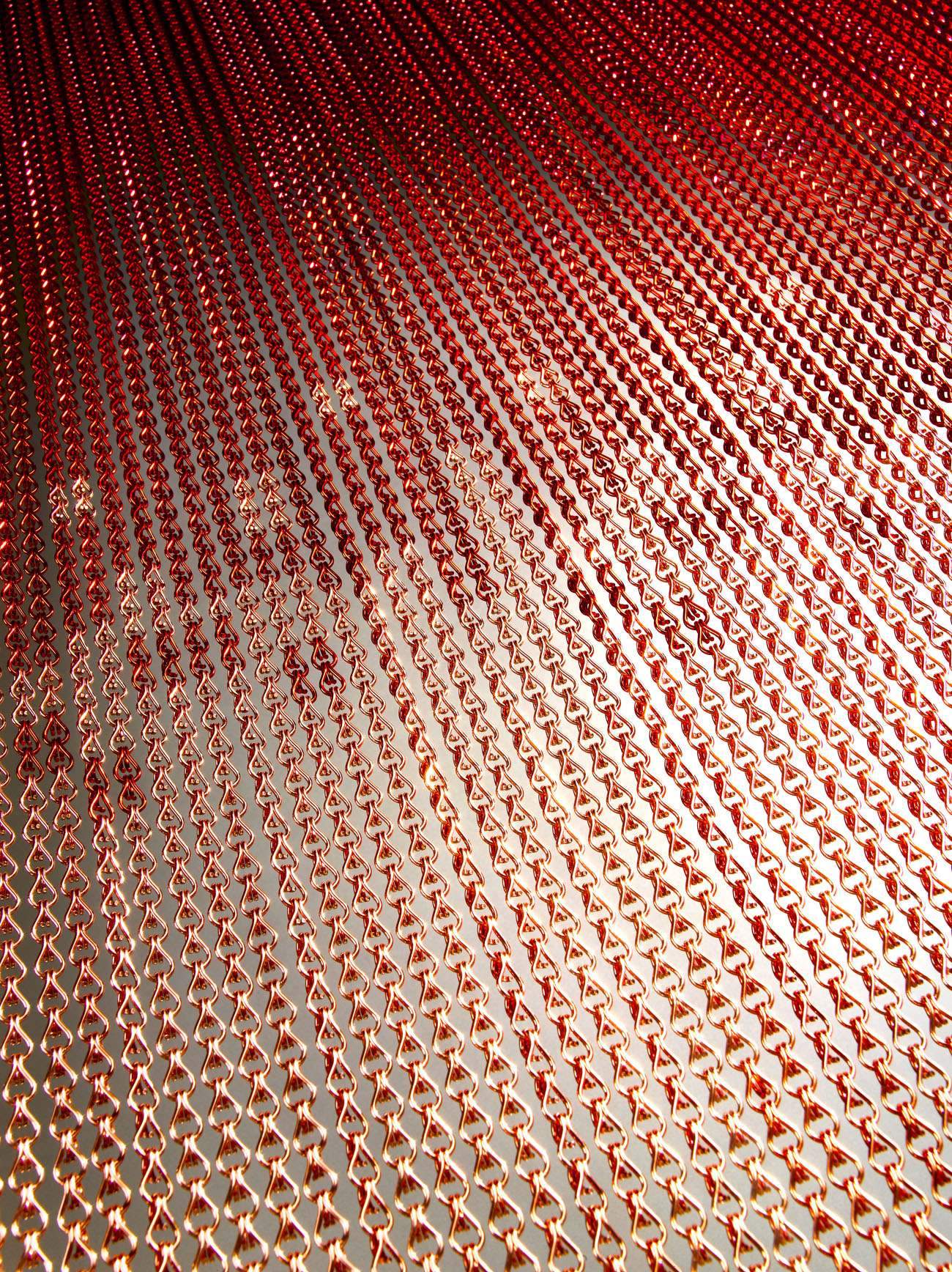 Pink Hippy Colorini Chain Curtain Divider