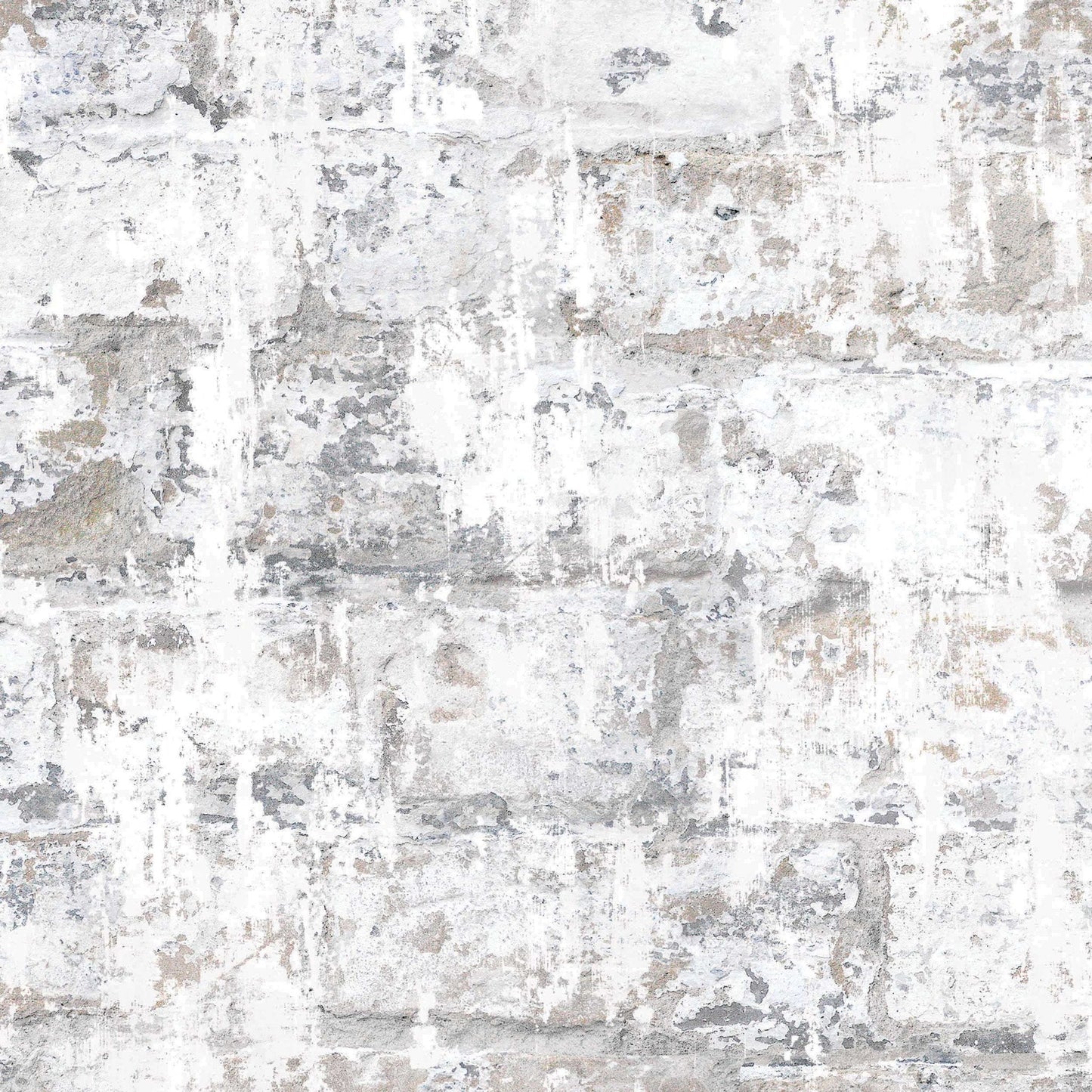 Plaster Brick Effect Wallpaper