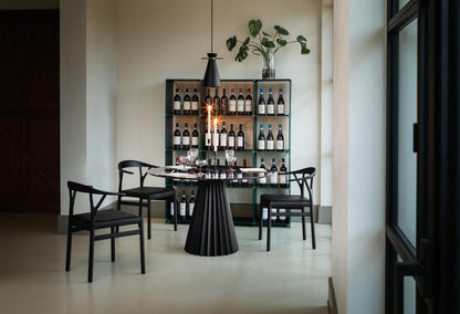Plissé Bistro Table