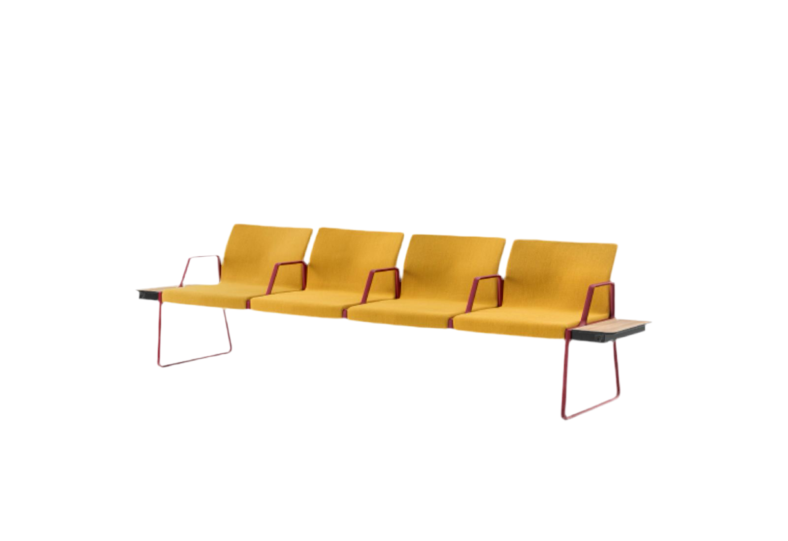 Plural Soft Armrest Bench Unit-Contract Furniture Store for hospitality, leisure & commercial projects