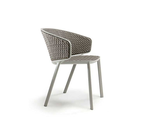 Pluvia Rope Dining Armchair-Contract Furniture Store for hospitality, leisure & commercial projects