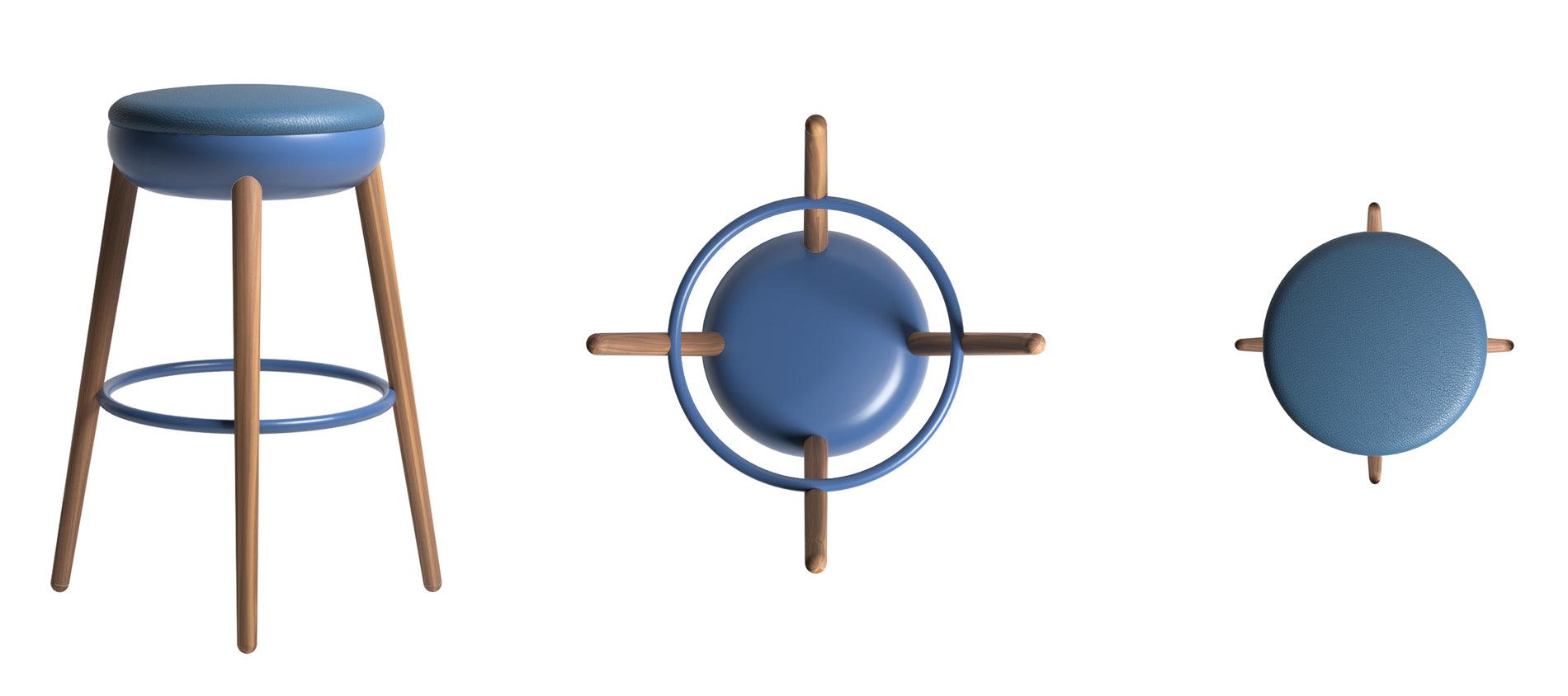 Pokè High Stool-Contract Furniture Store for hospitality, leisure & commercial projects