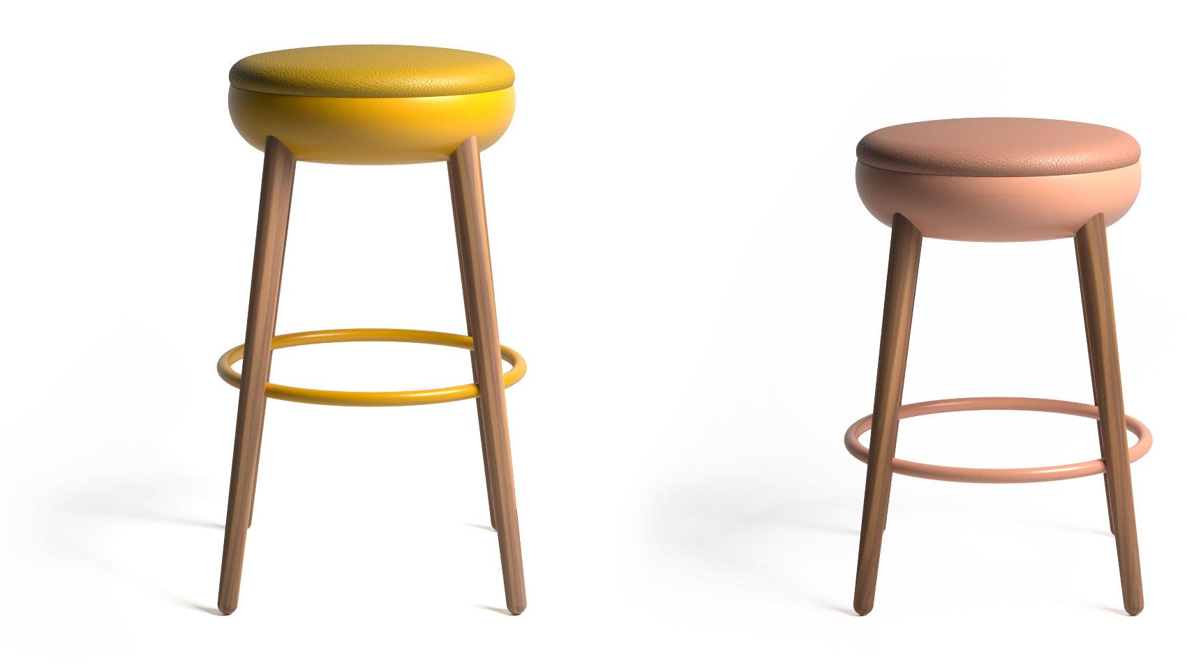 Pokè High Stool-Contract Furniture Store for hospitality, leisure & commercial projects