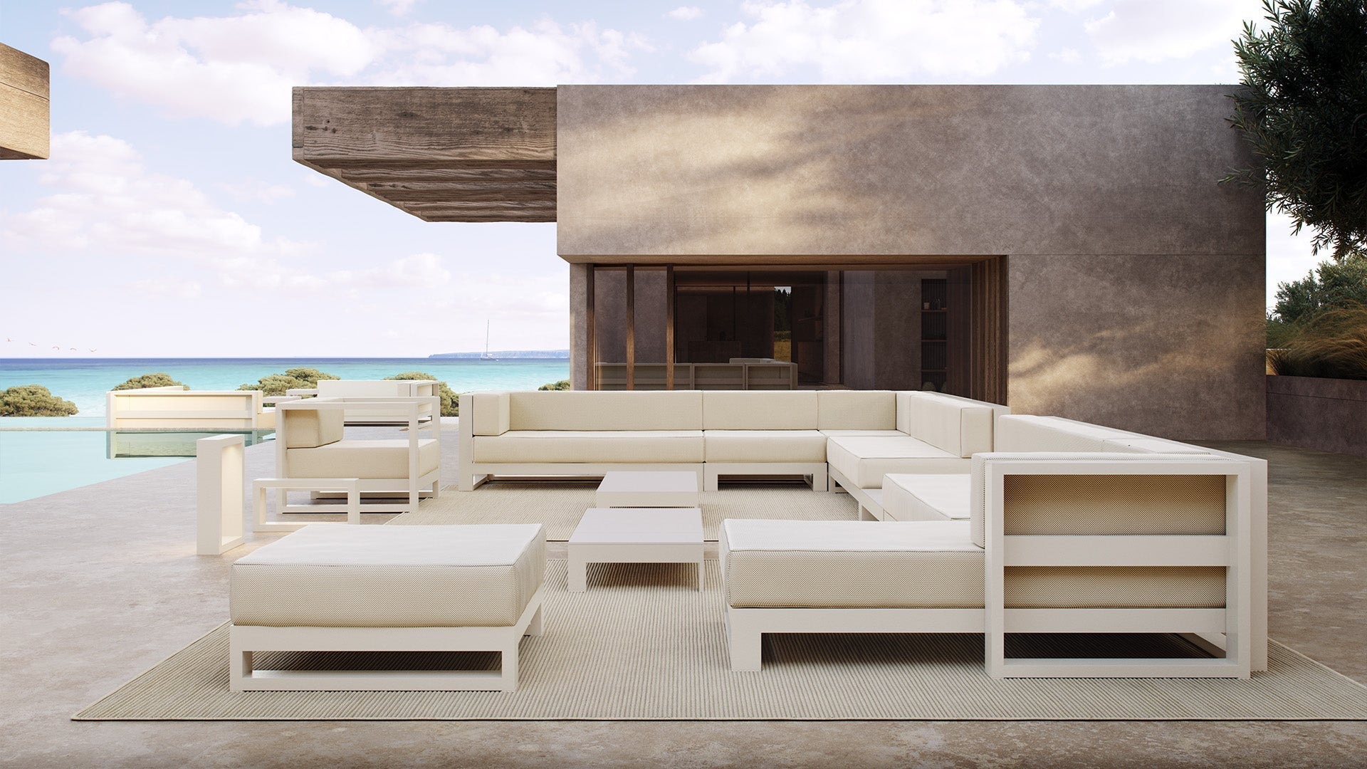Posidonia Modular Sofa-Contract Furniture Store for hospitality, leisure & commercial projects