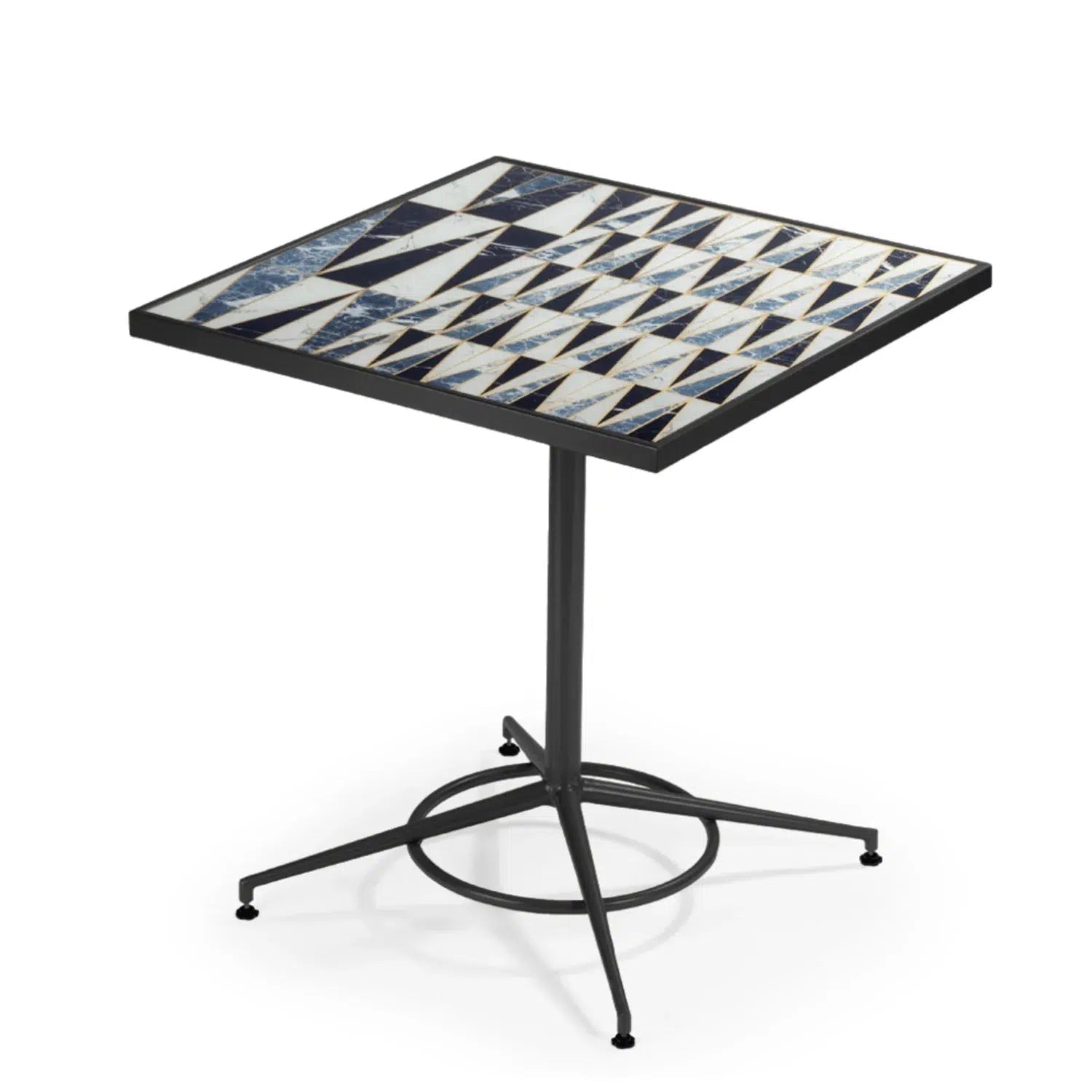 Praga Capri Printed Glass Dining Table