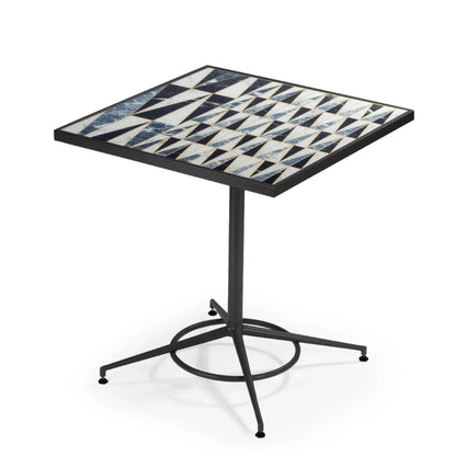 Praga Capri Printed Glass Dining Table