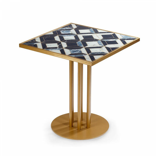 Praga Roma Printed Glass Dining Table-Contract Furniture Store for hospitality, leisure & commercial projects