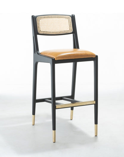 Protis Cane High Stool-Contract Furniture Store for hospitality, leisure & commercial projects