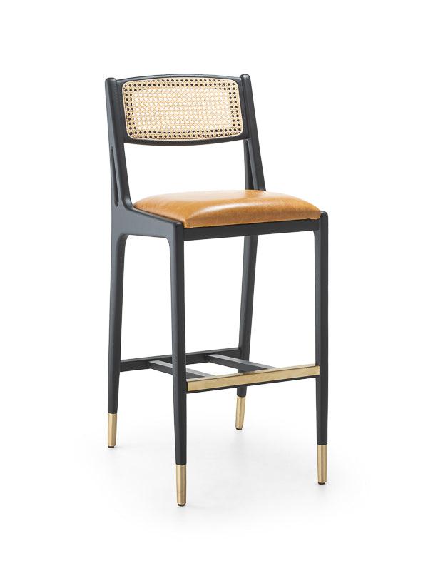 Protis Cane High Stool-Contract Furniture Store for hospitality, leisure & commercial projects