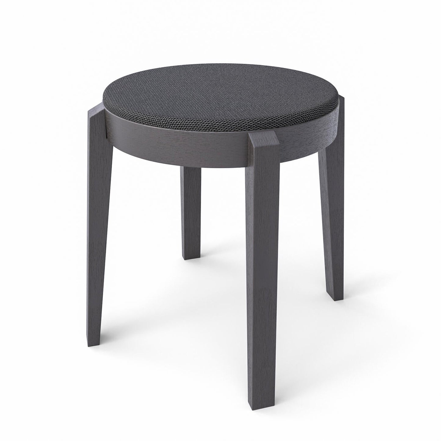 Punton Upholstered Low Stool-Contract Furniture Store for hospitality, leisure & commercial projects