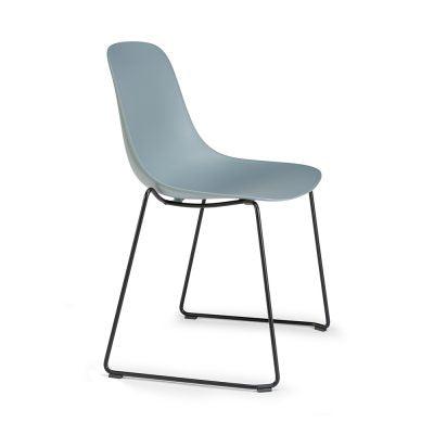 Pure Loop Mono Sled Side Chair-Contract Furniture Store for hospitality, leisure & commercial projects