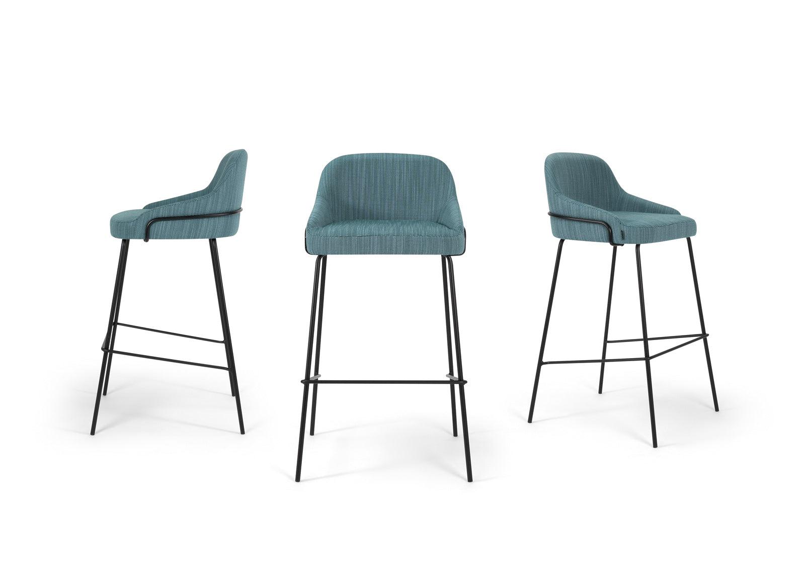 Queen 07 HB Base 117 High Stool-Contract Furniture Store for hospitality, leisure & commercial projects