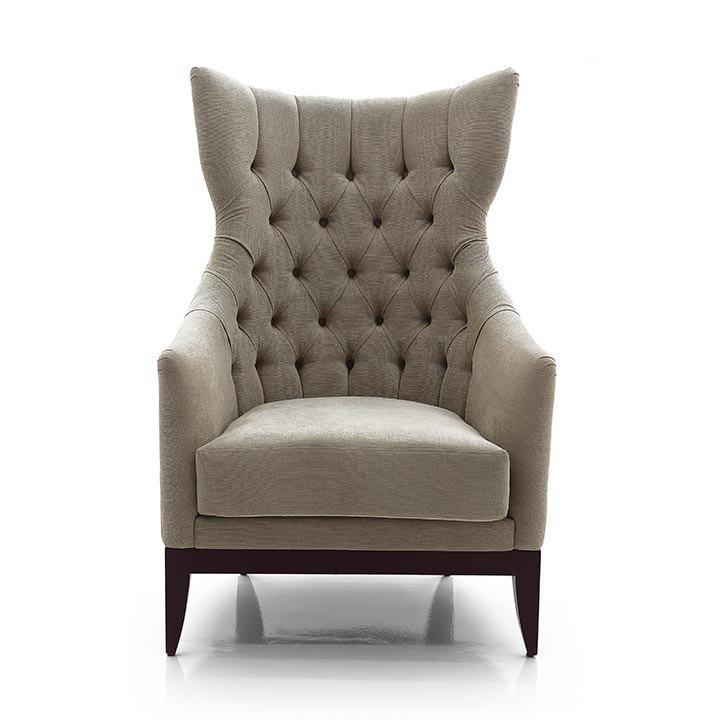 Queen Wing Lounge Chair-Seven Sedie-Contract Furniture Store