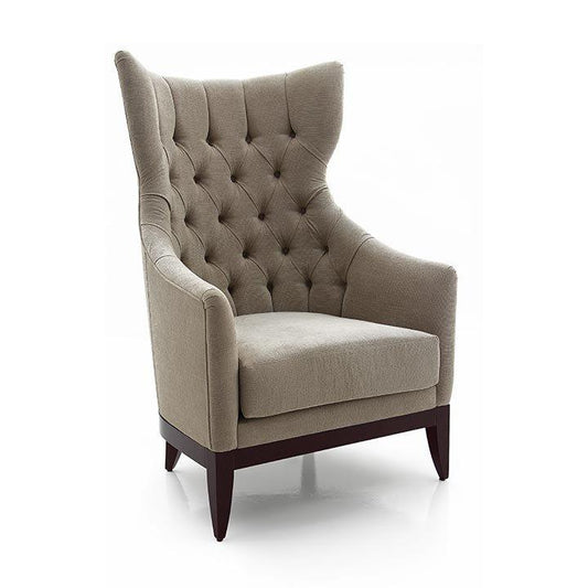 Queen Wing Lounge Chair-Contract Furniture Store for hospitality, leisure & commercial projects