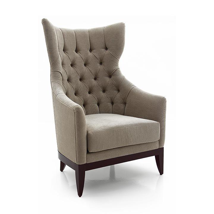 Queen Wing Lounge Chair-Seven Sedie-Contract Furniture Store