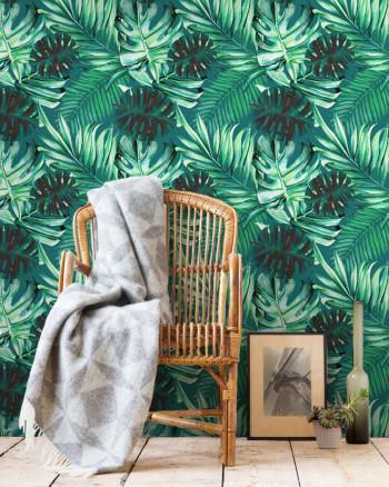 Rainforest Wallpaper-Contract Furniture Store for hospitality, leisure & commercial projects