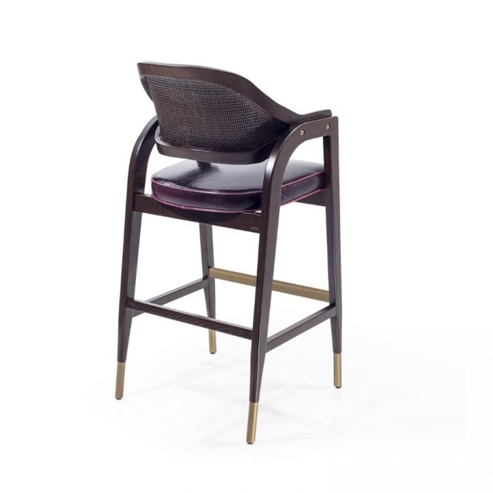 Ramiro Wicker High Stool-Contract Furniture Store for hospitality, leisure & commercial projects