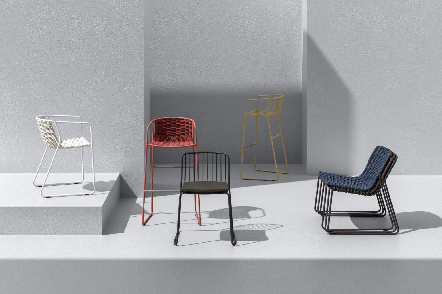 Randa High Stool