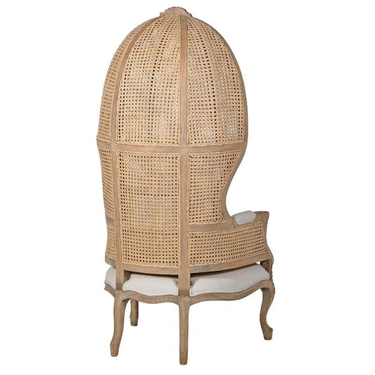 Rattan Porters Lounge Chair