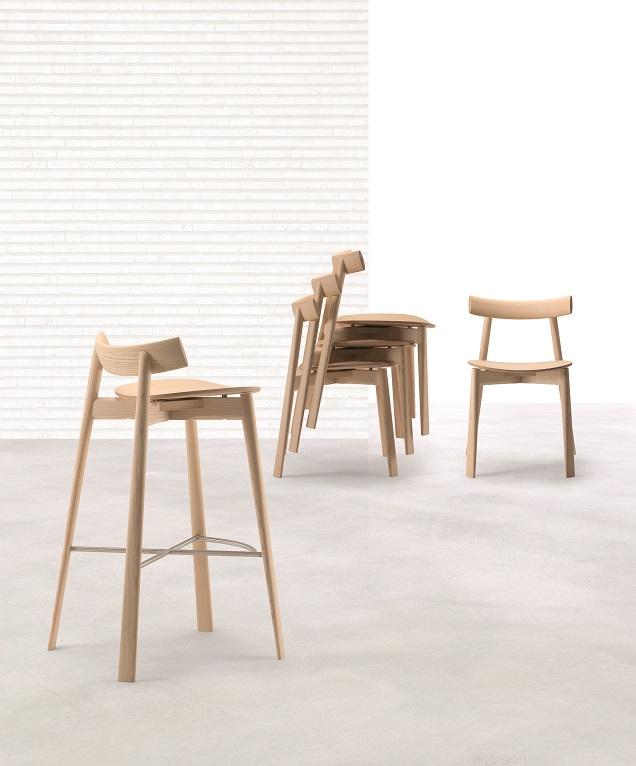 Remo 2202 High Stool-Contract Furniture Store for hospitality, leisure & commercial projects