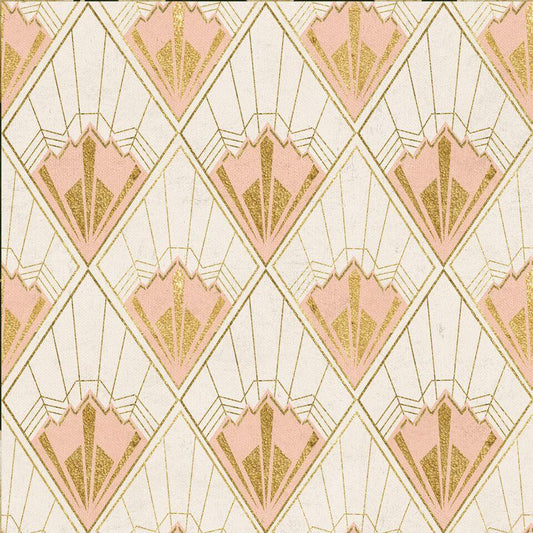 Revival Taupe Wallpaper