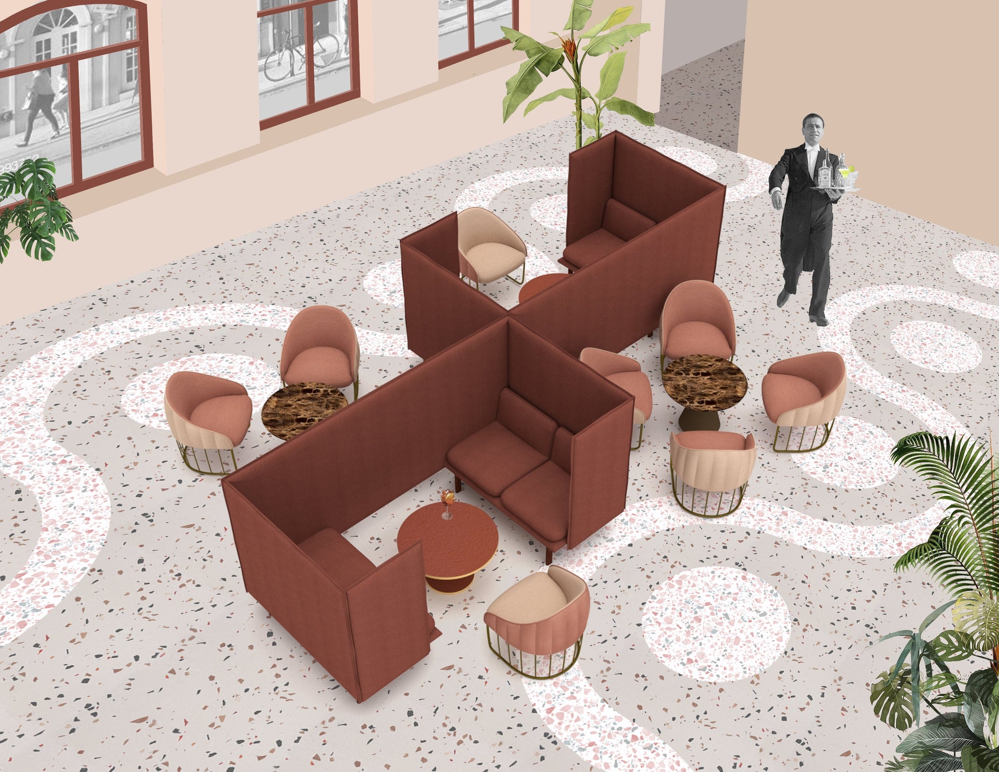 Rew 2S Modular Sofa Unit
