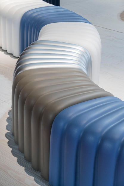 River Snake 903 Pouf-Contract Furniture Store for hospitality, leisure & commercial projects