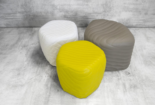 River Stone 903 Small Pouf